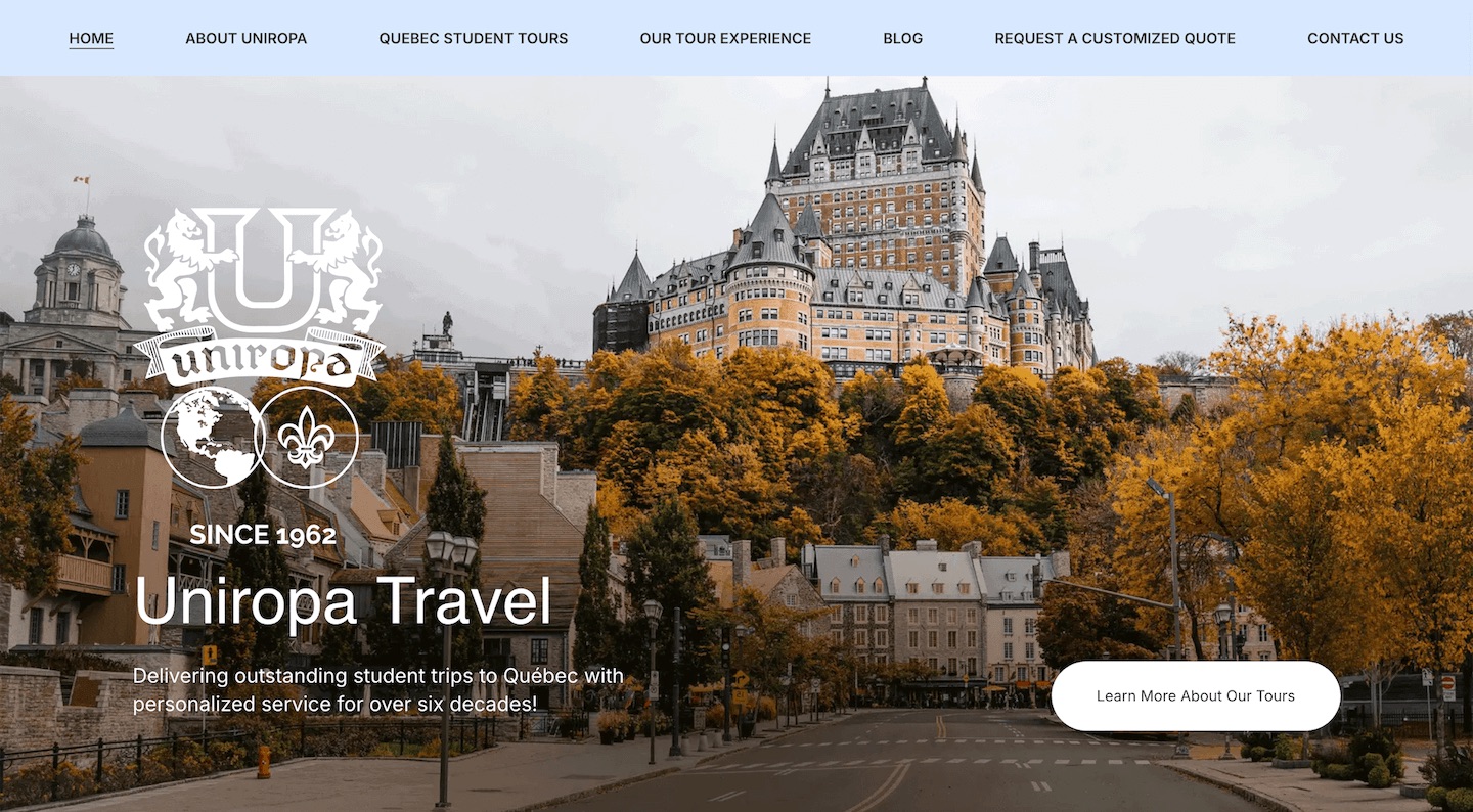 Uniropa Travel screenshot